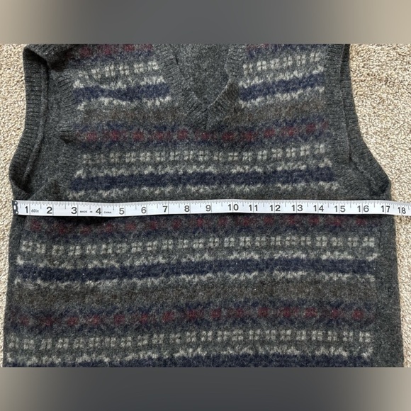 Gap 100% lambswool vest pullover - Picture 6 of 7